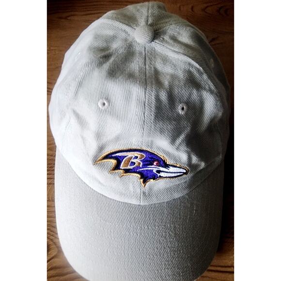 NFL Baltimore Ravens Embroidered Logo Baseball Cap Adjustable Never Worn -K - Picture 10 of 10